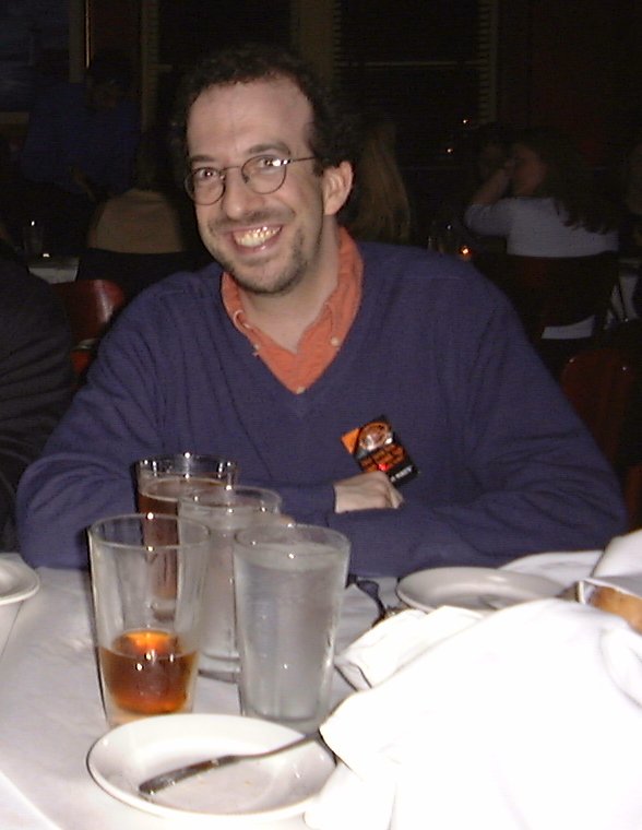 Mike at Amberjacks - April 12, 2002